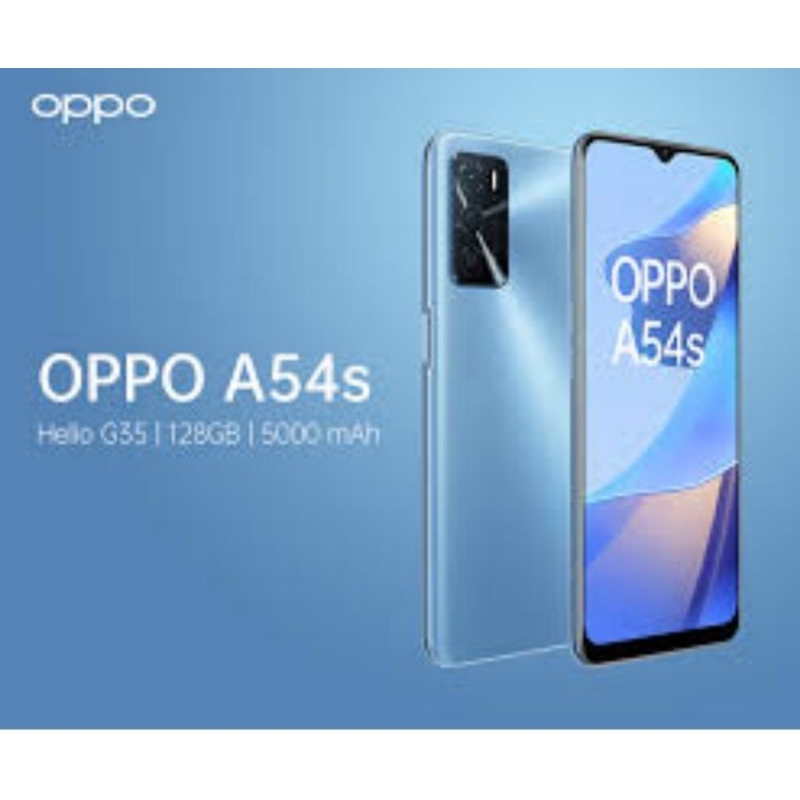 OPPO A54s ORI RAM 6/128GB {16MP TRIPLE CAMERA.LAYAR 6,52inci.5000mAh. BARU FULSET GARANSI 1TAHUN