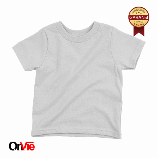 Kaos Polos Anak Polos Premium / Kaos Bayi Polos Premium 1-10 Tahun