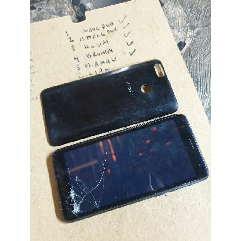 advan s6 i55d ram 1/8 4g minus