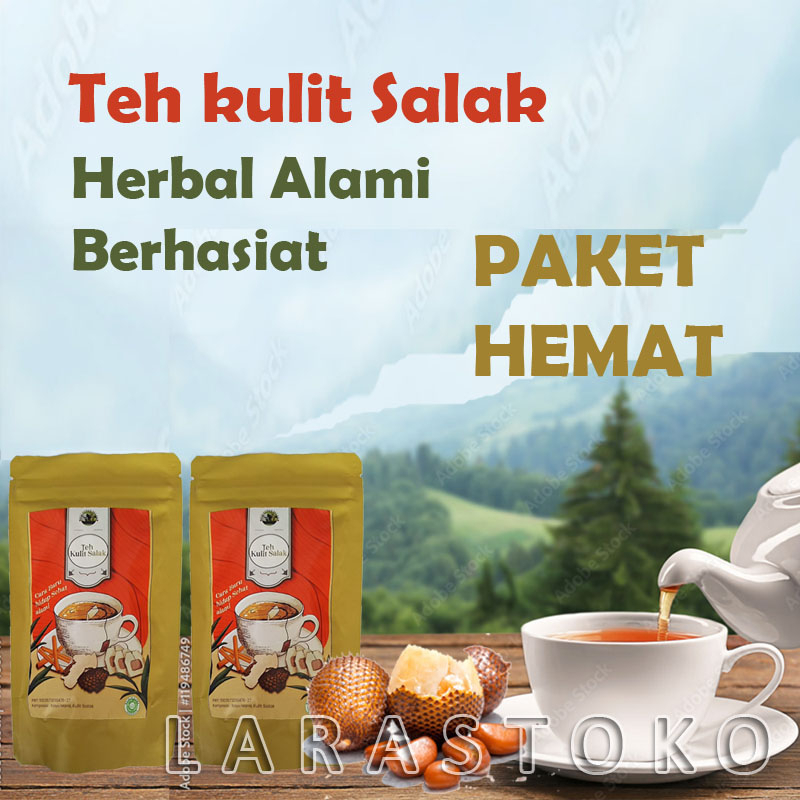 

Teh Serbuk Kulit Salak Celup Herbal Asli Mencegah Diabetes Kolesterol Sariawan Sembelit Manjur Ampuh