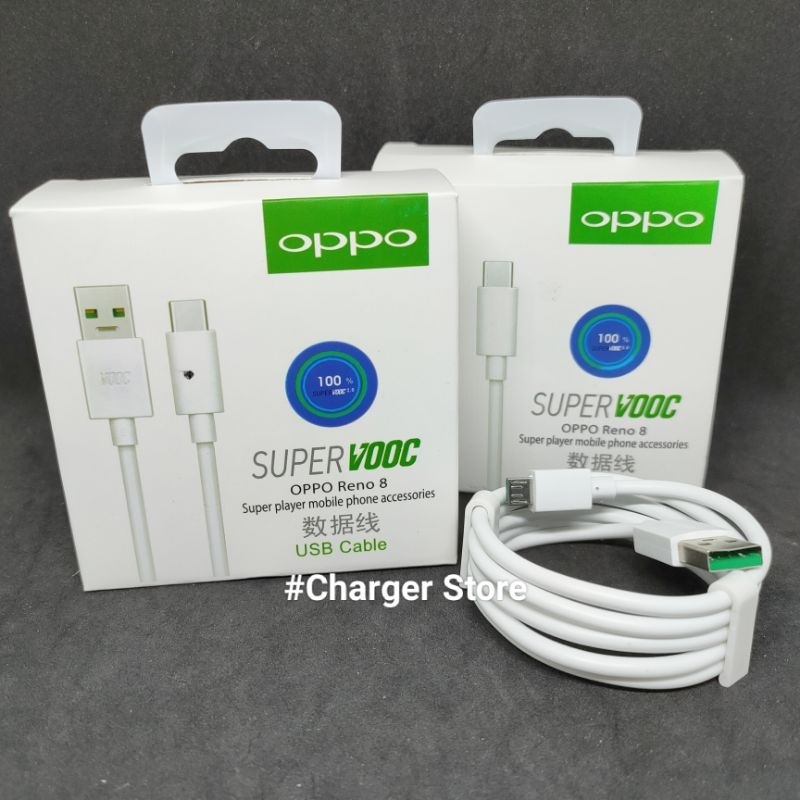 Kabel Data Oppo Micro USB Ori 4A SUPER VOOC DART 100% USB Cable Oppo