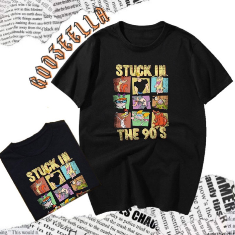 GODZBRAND | BOOTLEG | TSHIRT STUCK IN 90s | READY BIG SIZE