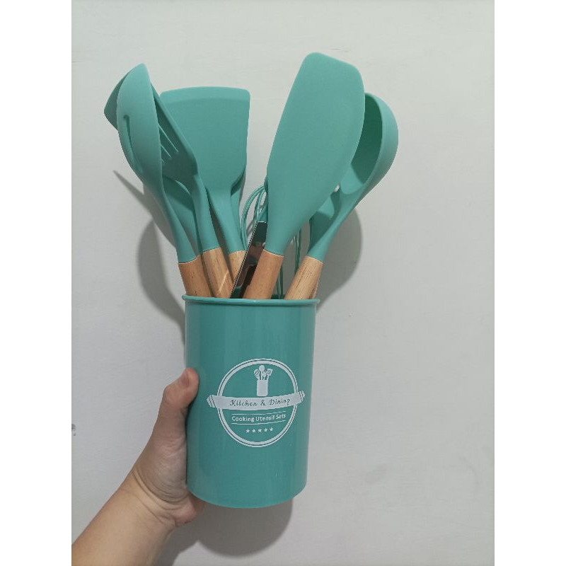 SILICONE UTENSILS SET 11PCS