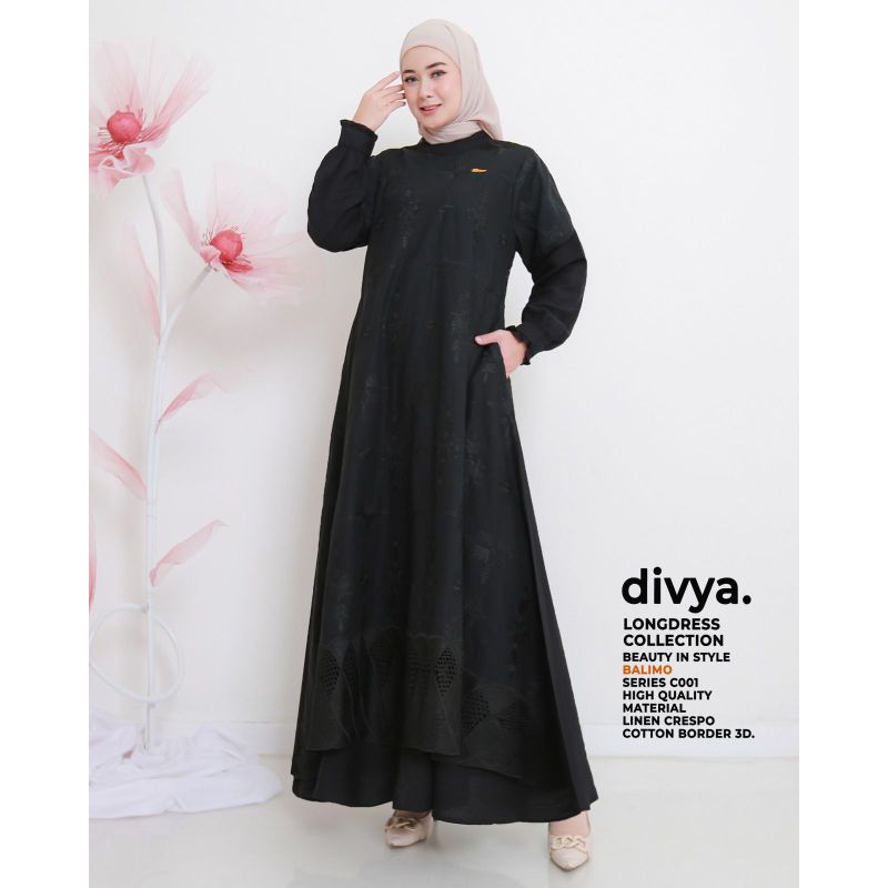 Gamis Dress Wanita Terbaru Divya/Talea by Balimo