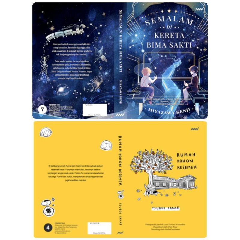 Rumah Pohon Kesemek & Semalam di Kereta Bima Sakti/Penerbit MAI Original