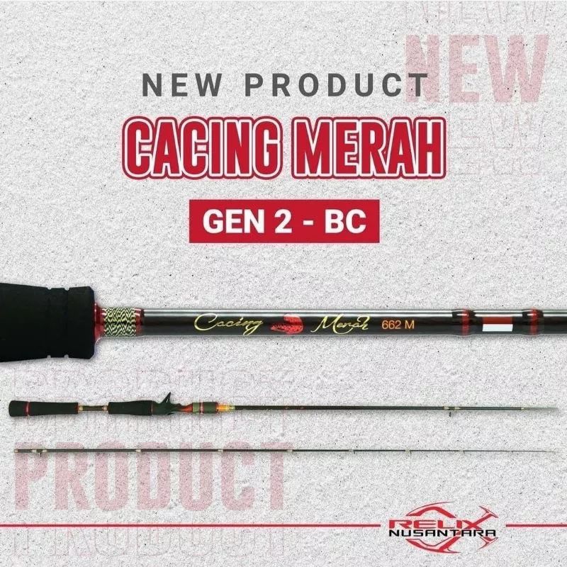 Joran Relix Cacing Merah G2 BC