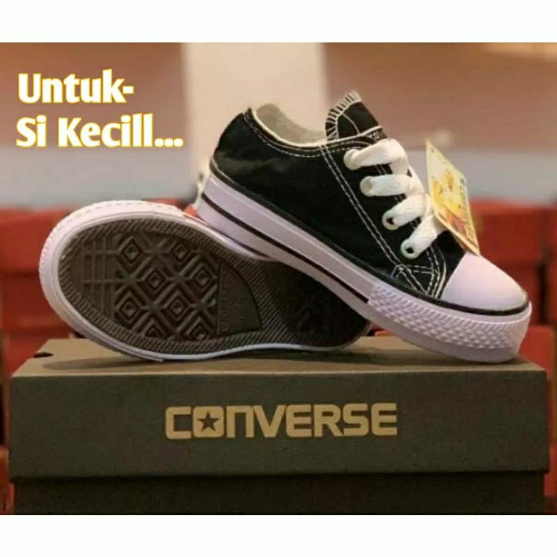 sepatu anak kecil laki-laki SD SMP converse