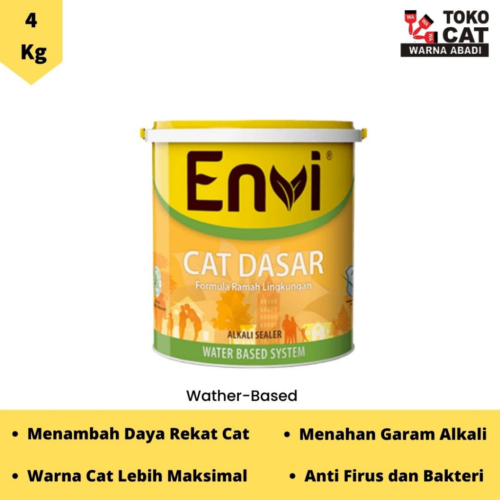 CAT DASAR ENVI ALKALI SEALER 4 KG