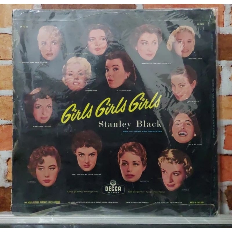 Vinyl Piringan Hitam 12 inch Girls Girls Girls-Stanley Black