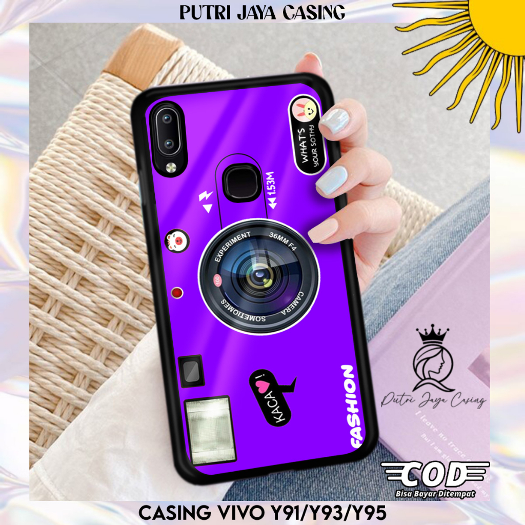Case Hp Vivo Y91 Y93 Y95 casing Vivo Y91 Y93 Y95 Motif KAMERA02 Casing Terbaru Case Karakter Lucu Ca