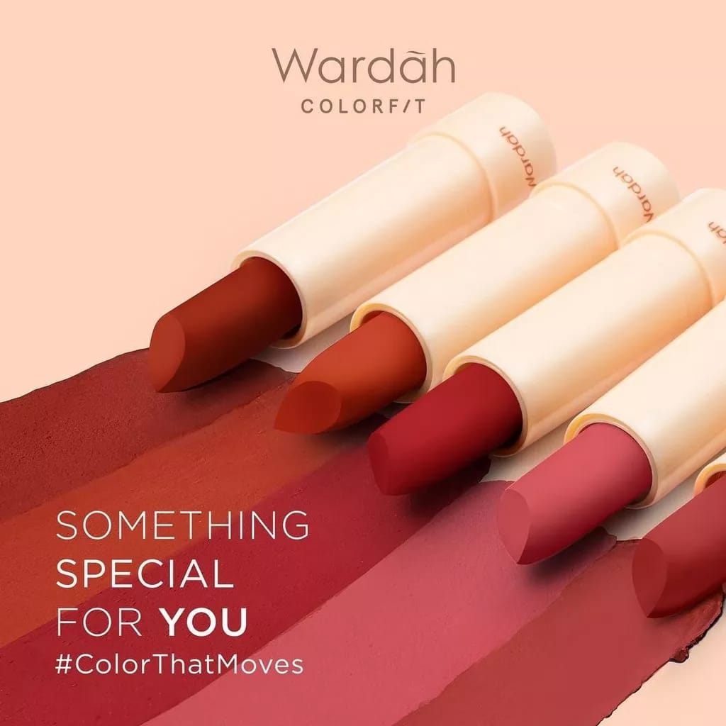 Wardah Colorfit Ultralight Matte Lipstick / Wardah Korean Limited Edition/WARDAH Colorfit Ultralight