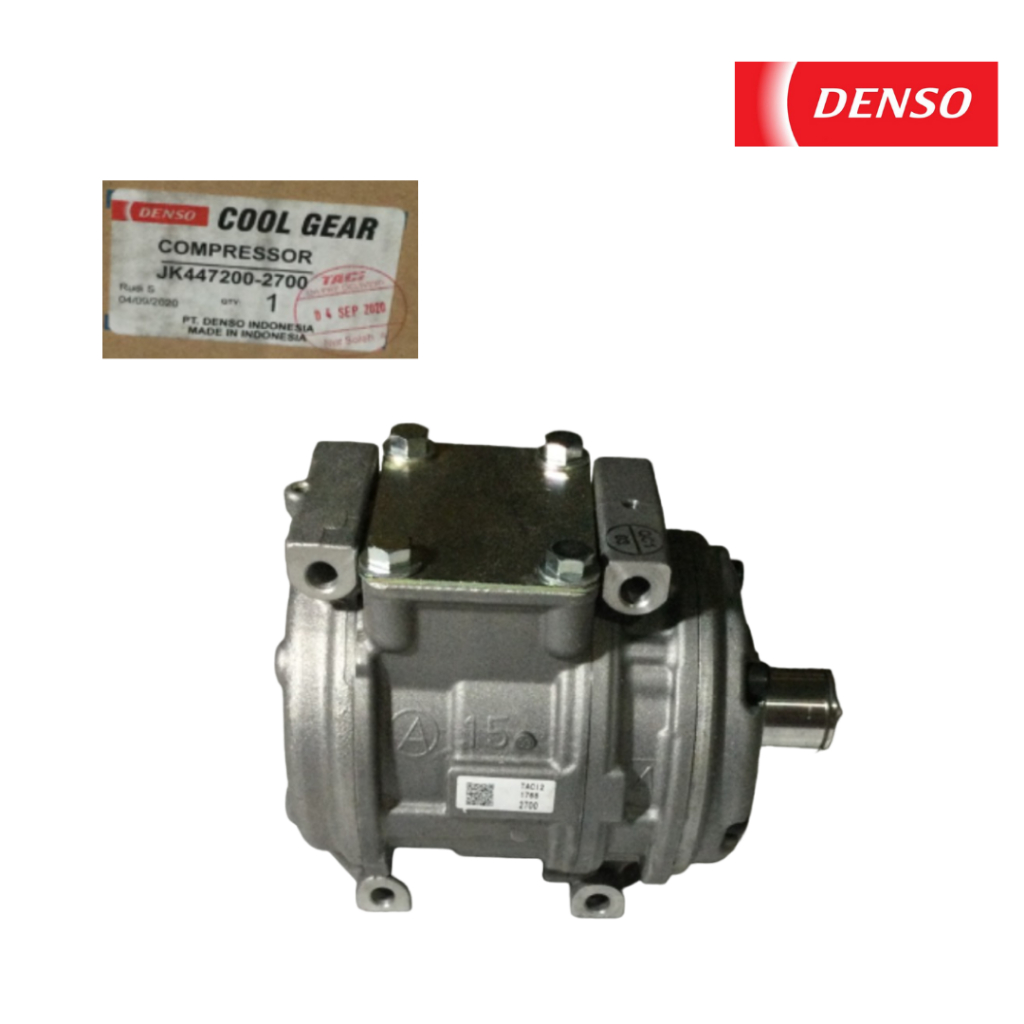 COMPRESOR KOMPRESOR ONLY ND 10 PA AS 15 COOL GEAR JK447200-2700 KIJANG PANTHER LANCER SOLUNA