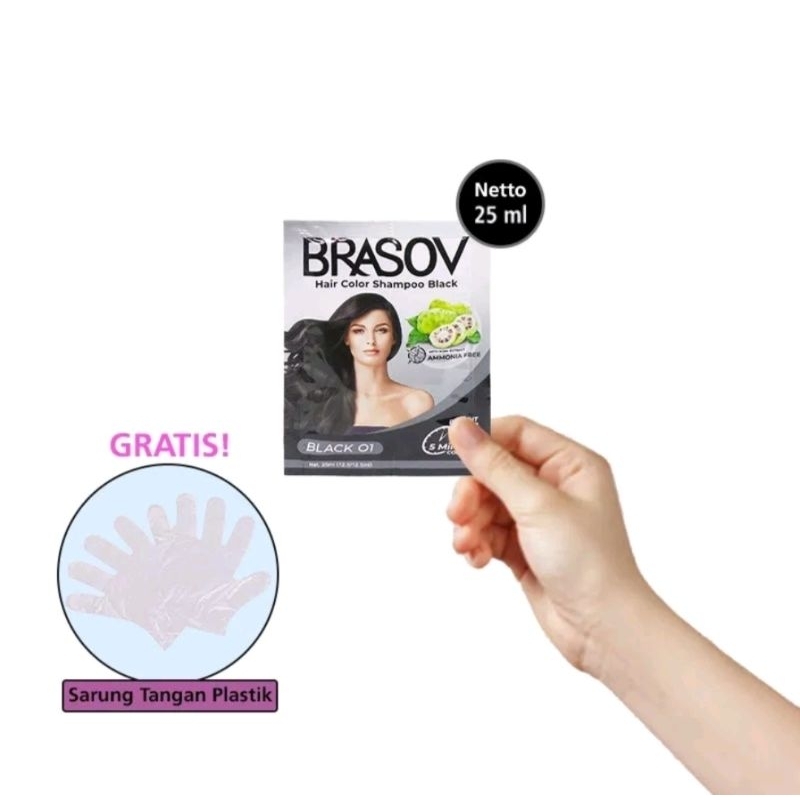 Brasov Shampo Cat rambut