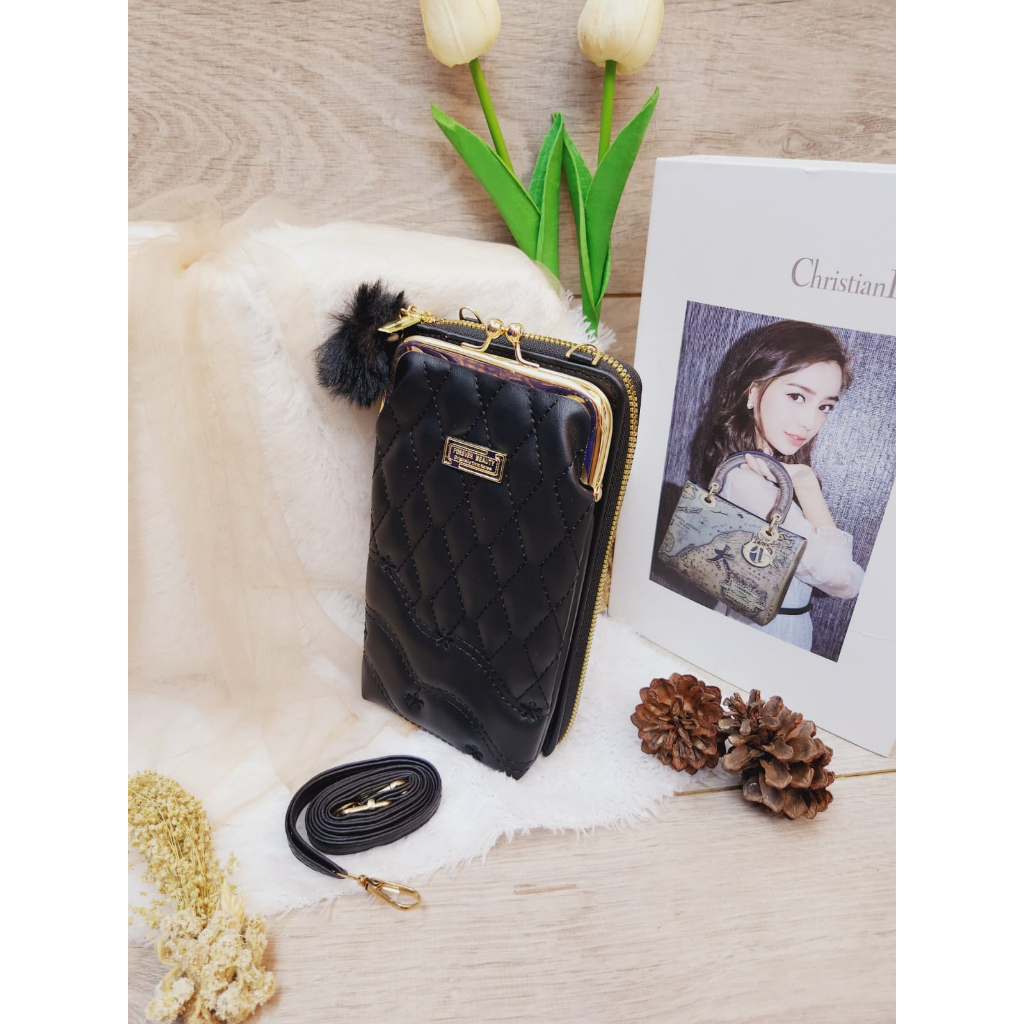 Tas Hp Forever Young/Dompet Hp Behel Resleting 1/Tas Hp Wanita Korean Style 5M-113