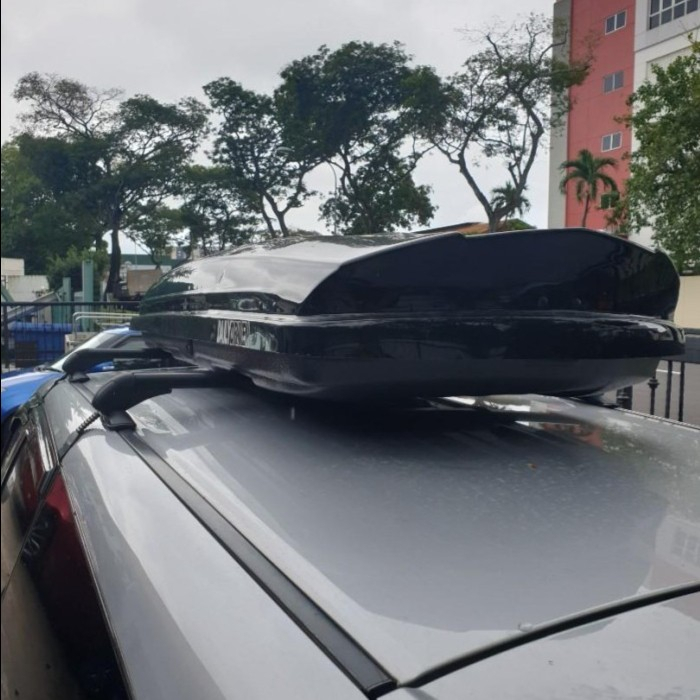 Roof box aero slim 650L ABS Glossy