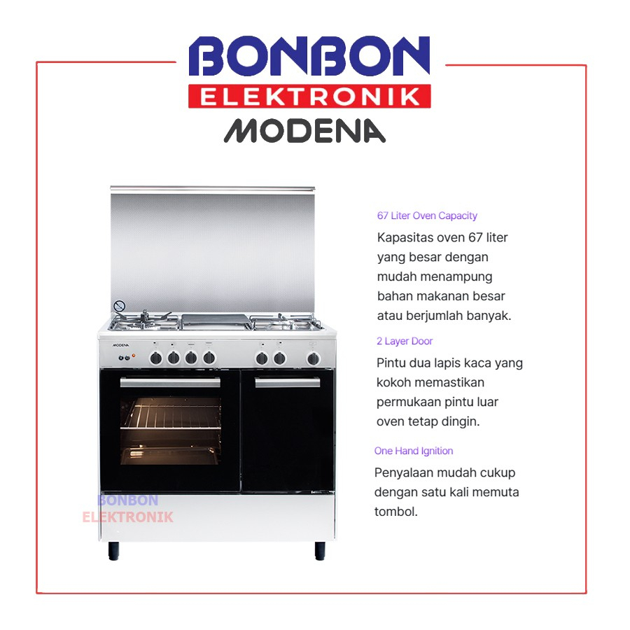 Modena Freestanding Cooker FC 5942 S / FC5942S