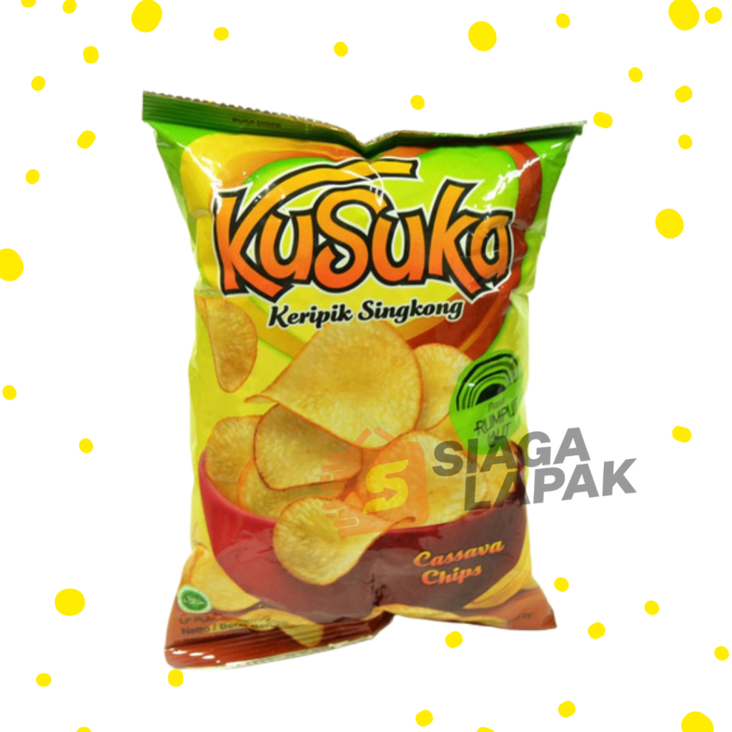 Kusuka Keripik Singkong 60gr All Varian Aneka Rasa