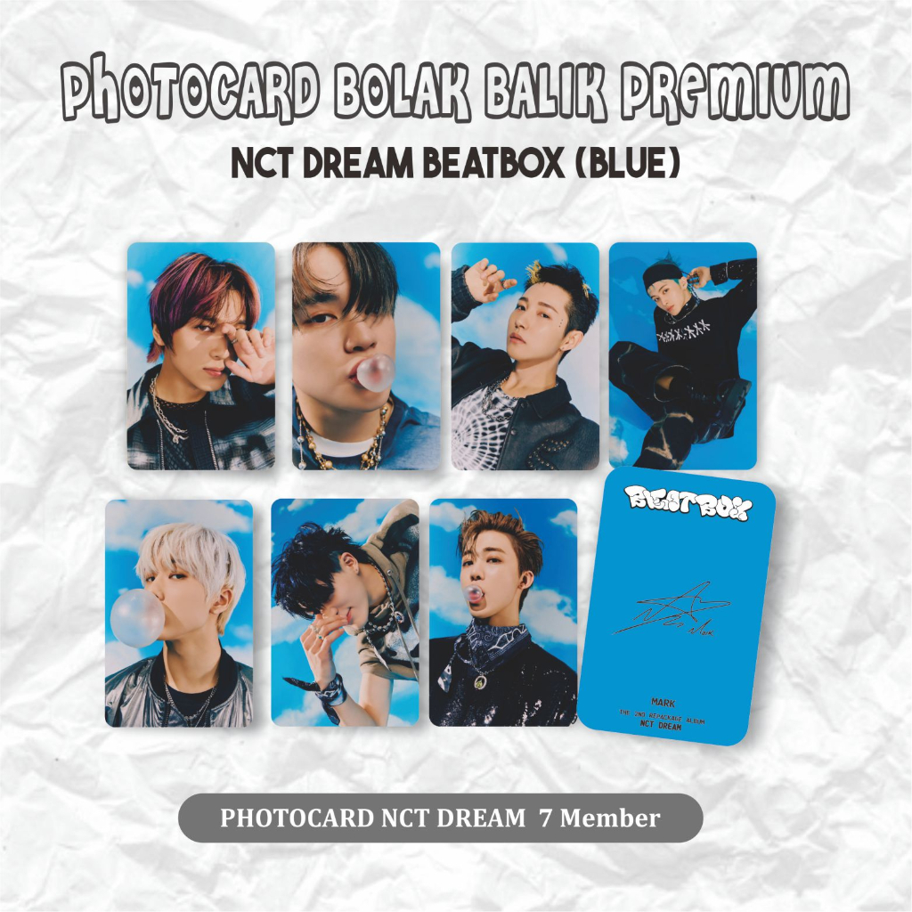 PHOTOCARD PREMIUM NCT DREAM BEATBOX