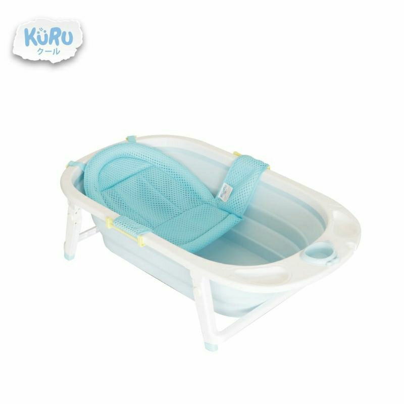 Bak Mandi Bayi Foldable Silicone | Infant Folding Tub KURU