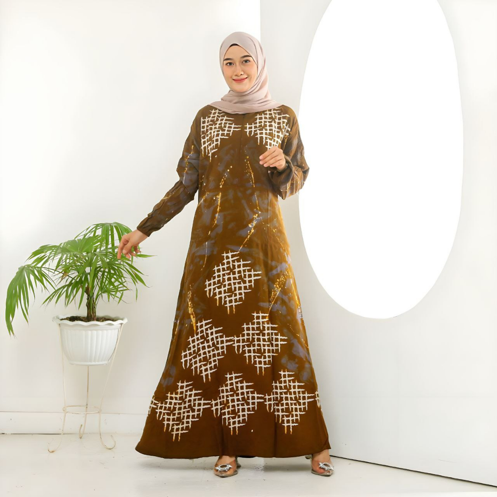 Batikid - Gamis Twill Rayon Malaman - Zea