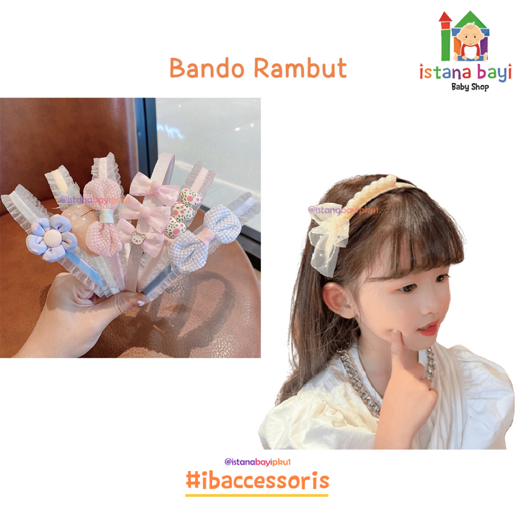 Bando Anak Import Korea Style - Bando Anak