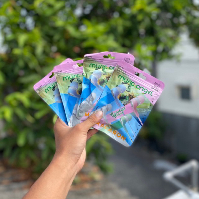 [TERMURAH!!!] Headset MACARON / Music Earphone