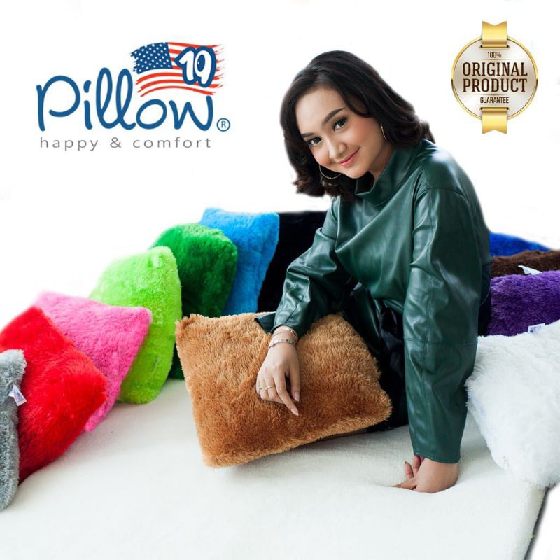 Bantal Sofa Bulu Pillow