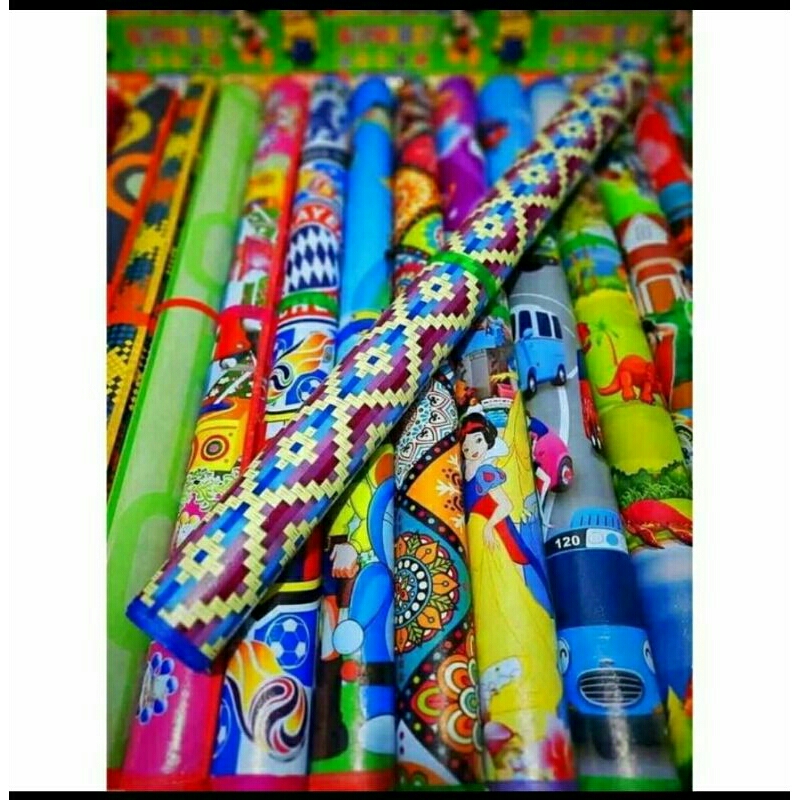 TIKER LIPAT PLASTIK SPON TIKER KARAKTER LANTAI