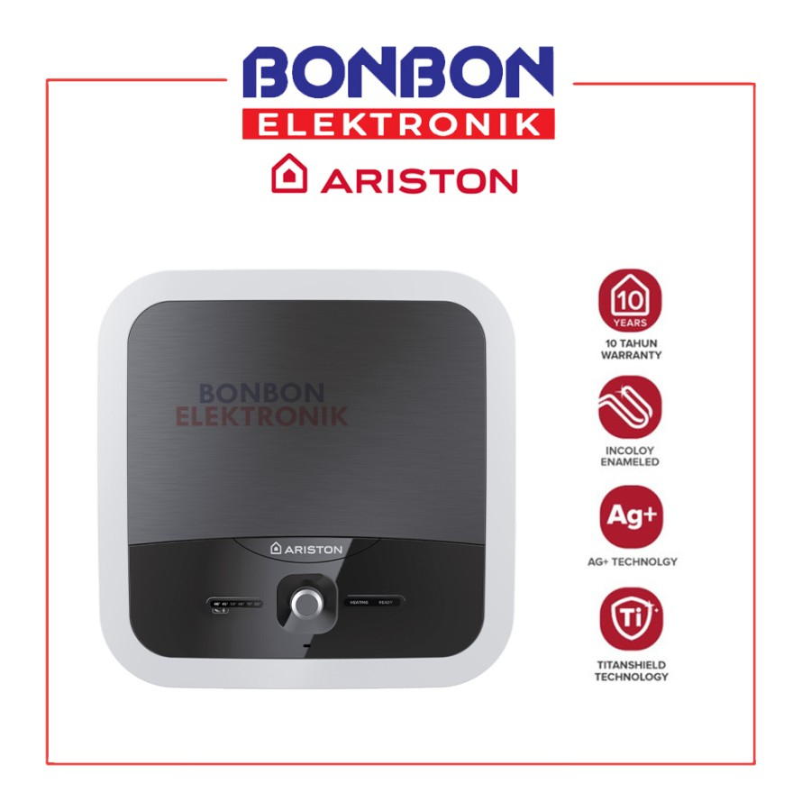 Ariston Water Heater 15 Liter AN2 LUX15 / Andris2 LUX 15L Pemanas 350W