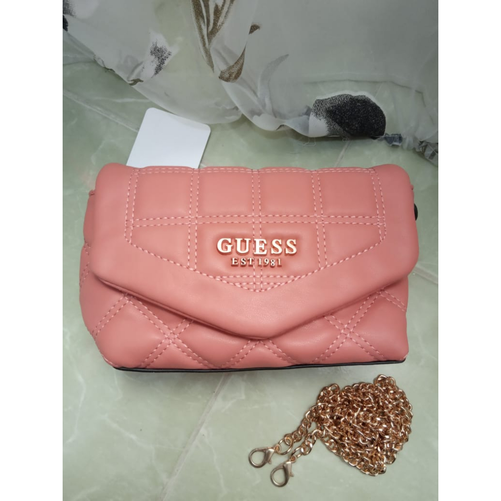 READY Tas GUESS Kamina Convertibale Crossbody Belt Bag