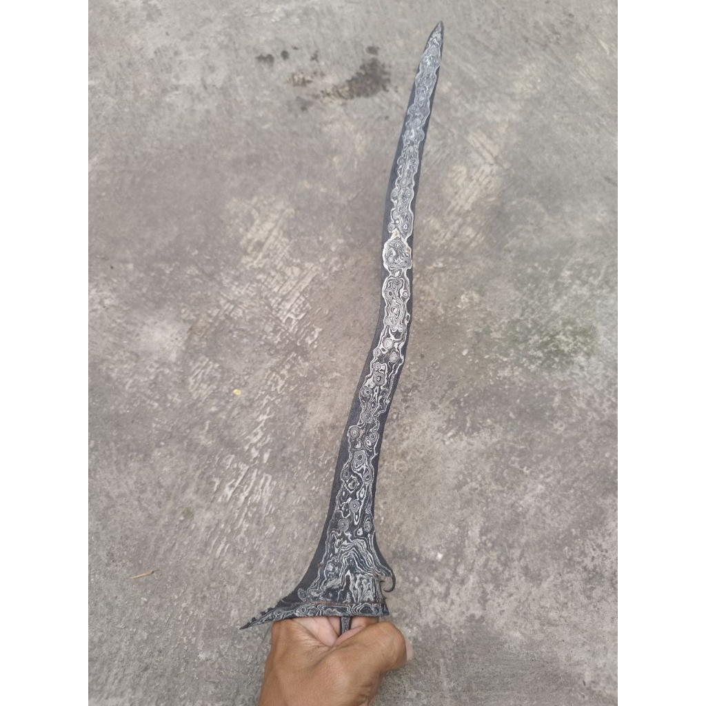 Keris Luk 3 Jangkung pamor Udan Mas