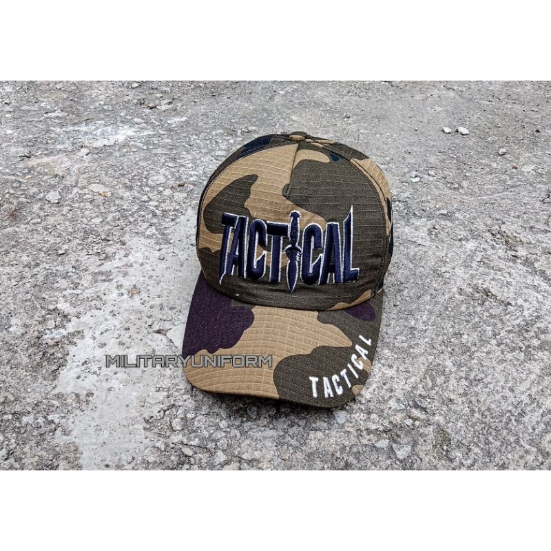 TOPI TACTIKAL TOPI COAK POLOS