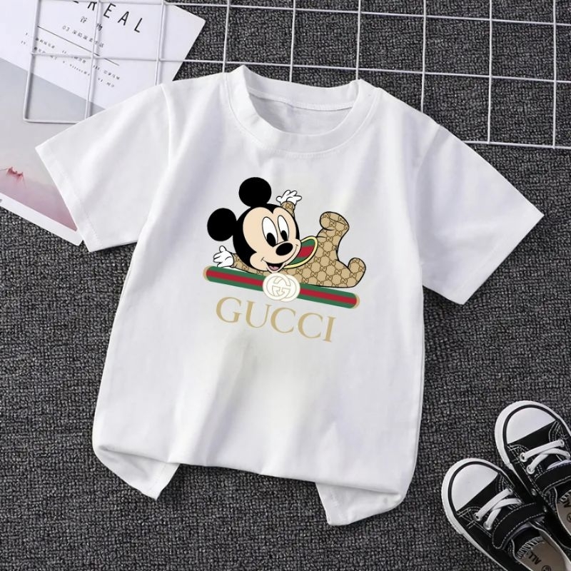 Baju Anak Baby Micky Gc Kaos Anak Pakaian Atasan Anak Lengan Pendek 2-16Th Kaos Oblong Anak Cod