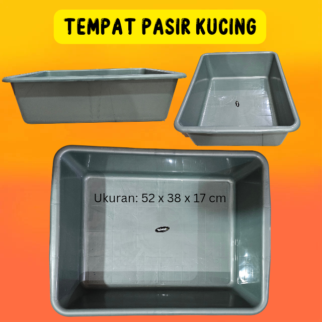 BAK PASIR BESAR XL BAK PASIR KUCING BESAR BAK PASIR KITTEN BS-002