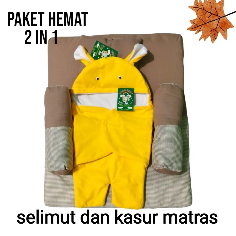 paket hemat kasur matras dan selimut bayi bulu lembut