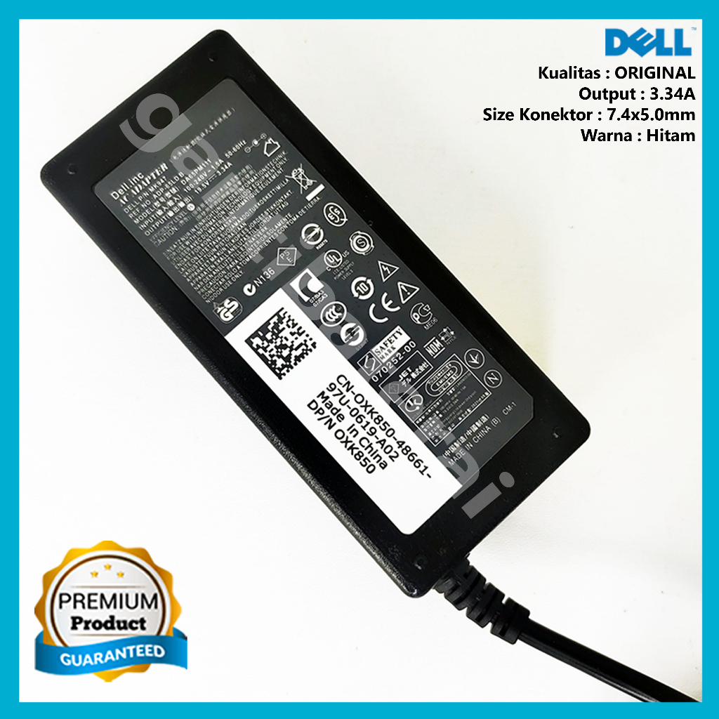 Adaptor Charger Dell Latitude E6230 E6330 E6430 Original