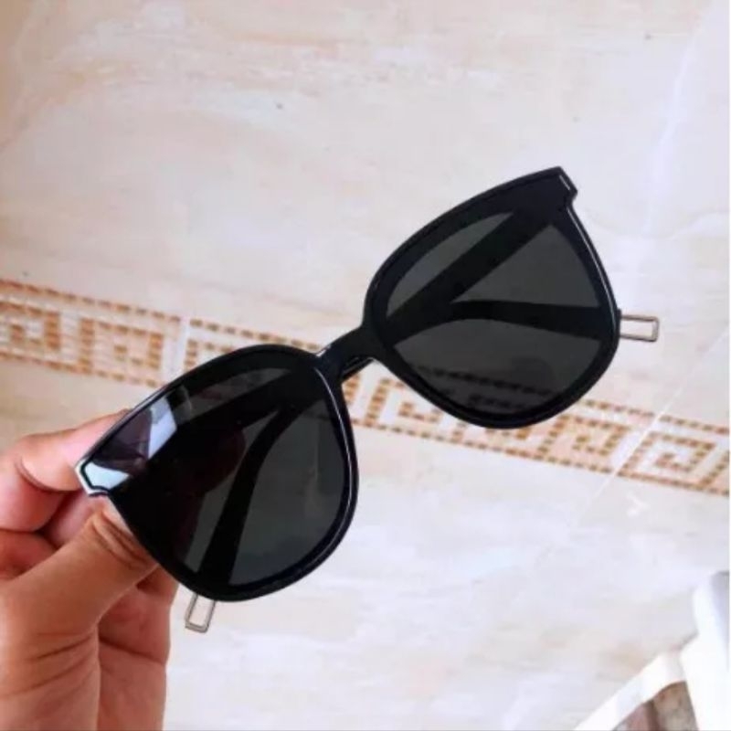 Kacamata Hitam Kece Kaca Mata Wanita Pria Sunglasses Fashion Kacamata Hitam Ujung Gold