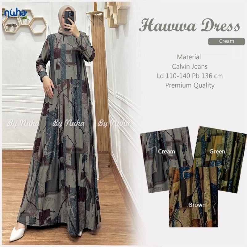 GAMIS BATIK AMAIRA HAWA DRESS HULIRA MAXY CALVIN JEANS  BISA SERAGAM