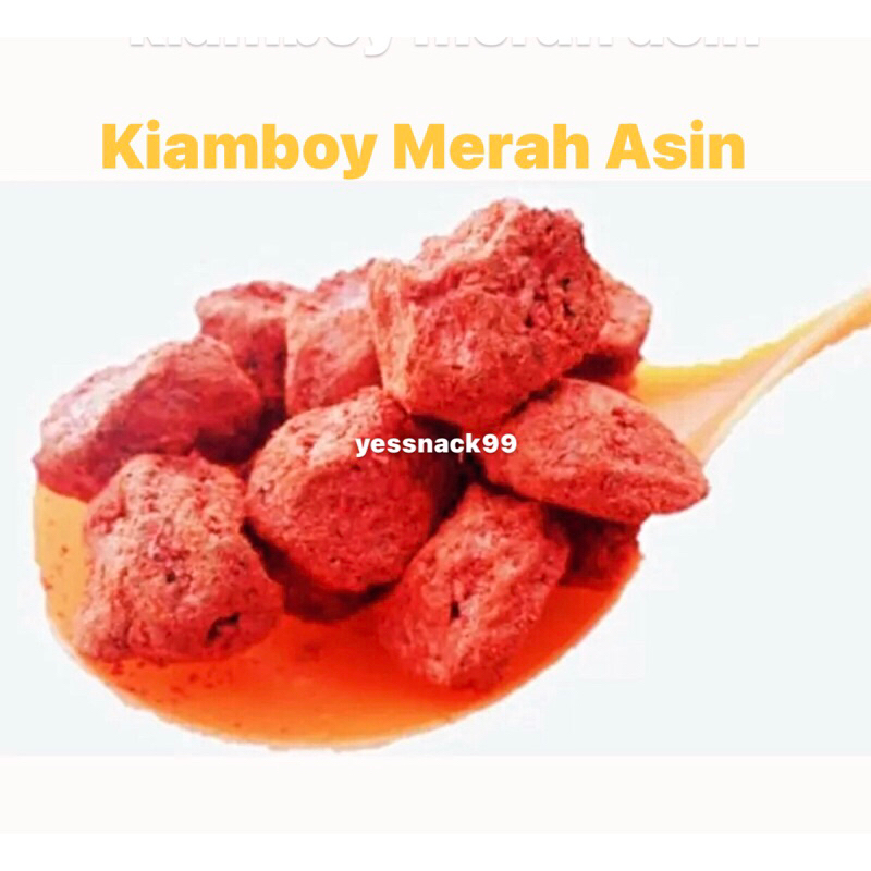 

KIAMBOY MERAH ASIN / RED SALTY PRUNE (250gram)