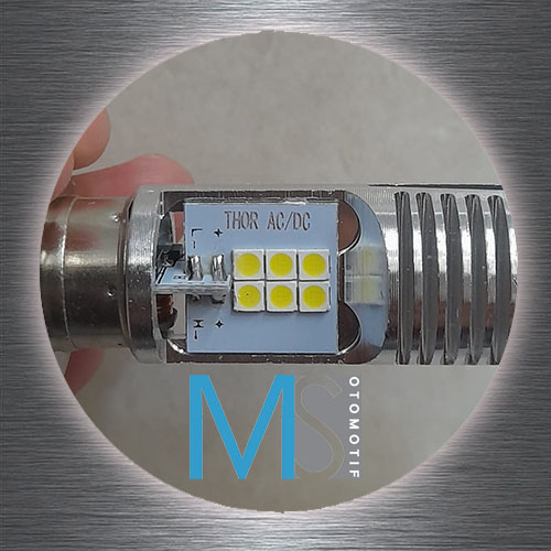 Lampu LED T19 H6 12 Titik All Motor Bebek &amp; Matic - MS Otomotif