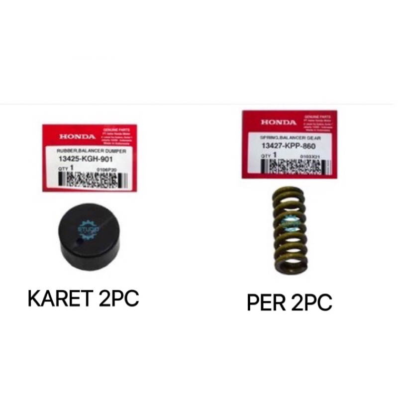 13425KGH901 13427KPP860 Karet / Per Weight Comp Blancer Balancer Supra GTR 150, New CB150R StreetFire K15G, New CB150R StreetFire K15M CBR 150R CS1 SONIC150