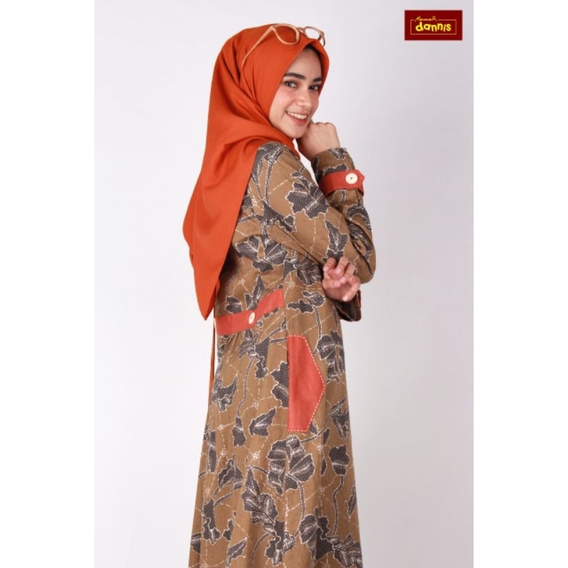 abaya batik dannis