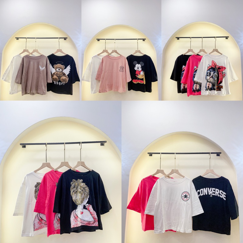 5 MODEL CHACA CROP 3/4 || KAOS CROP