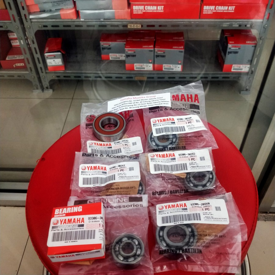 Bearing Rasio Gearbox Nmax old - New Nmax - Aerox Old - New Aerox - Lexi Original Yamaha Genuine