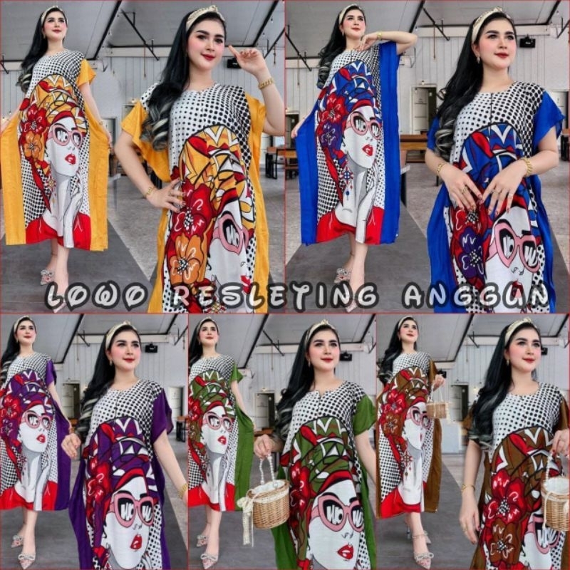 DASTER LOWO BUSUI ANGGUN RESLETING DEPAN BAHAN RAYON ADEM HALUS