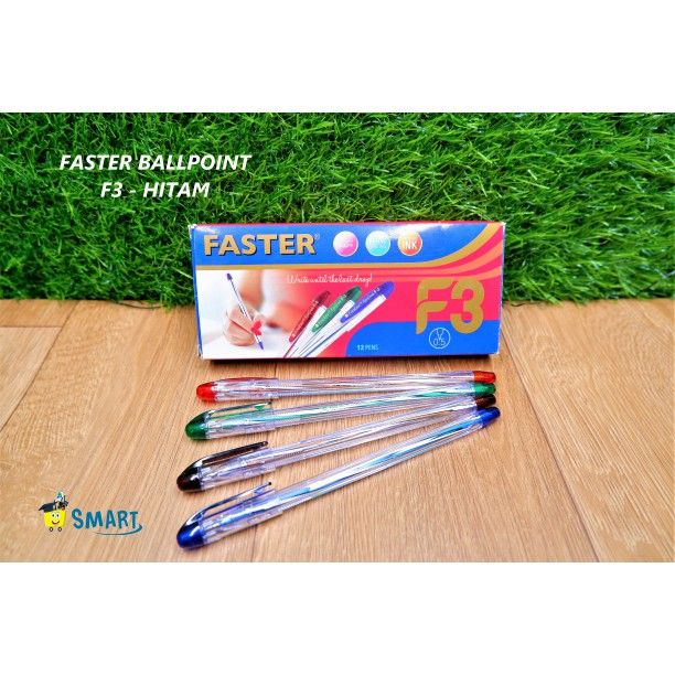 

Bolpen Pulpen Bolpoin Faster F3 / F-3 0.5 mm perpcs