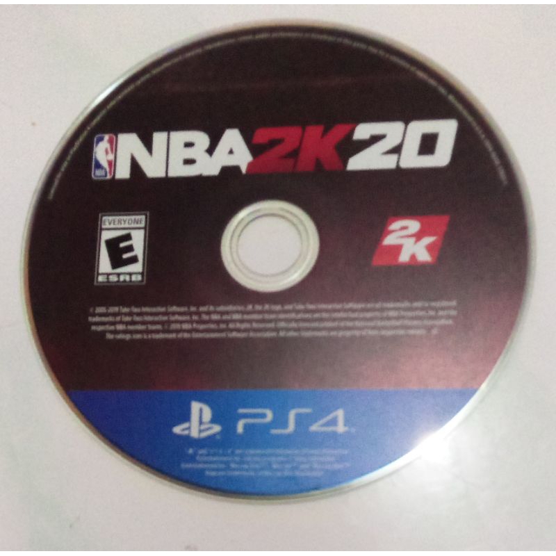 KASET PS4 SECOND NBA2K20