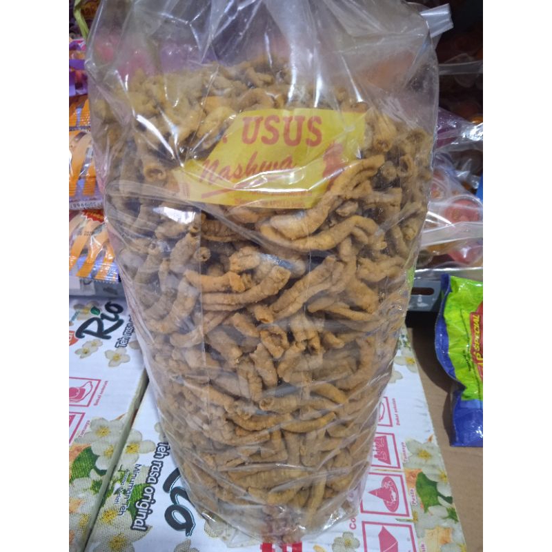 

Keripik Usus Ayam Renyah Gurih 1 KG