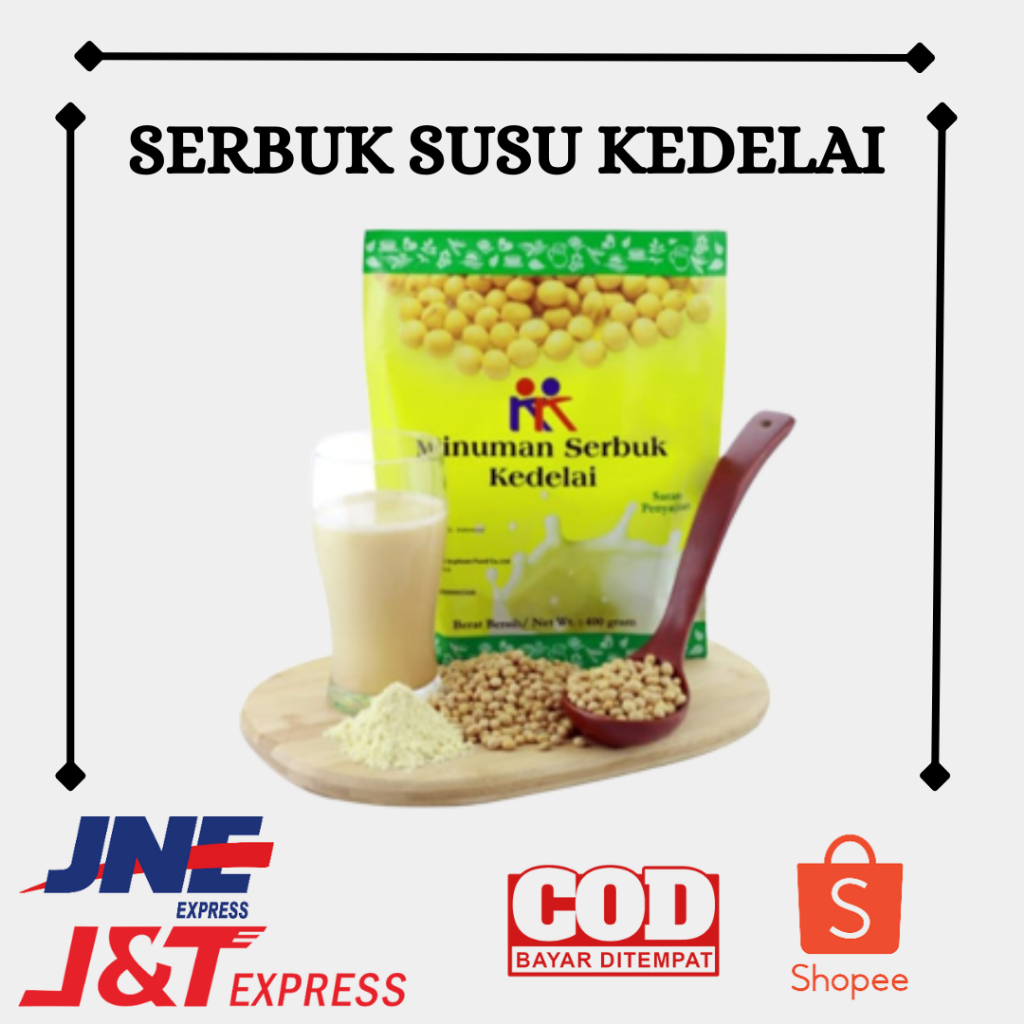 

Serbuk Susu Kedelai 400 gr Serbuk Sehat Kaya Manfaat