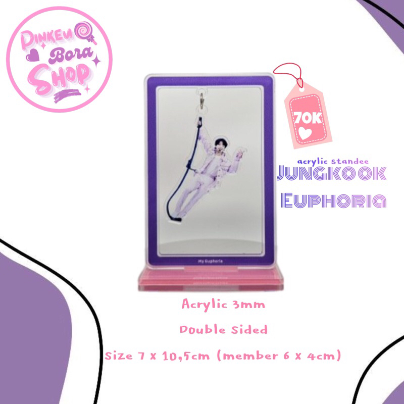 Standee Jungkook Euphoria Edition | Standee BTS